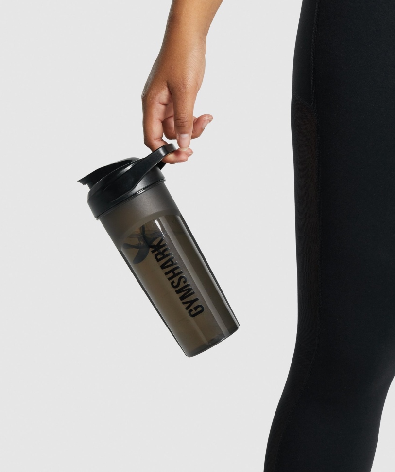 Μπουκάλι σέικερ Gymshark 600 Ml μαύρο