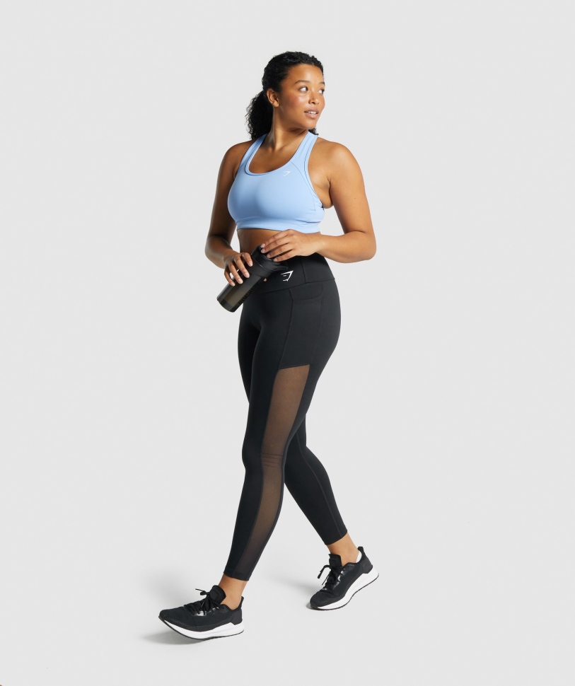 Μπουκάλι σέικερ Gymshark 600 Ml μαύρο