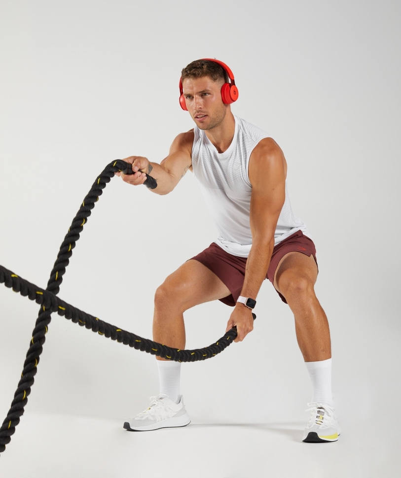 Gymshark Apex χωρίς ραφή δεξαμενή λευκό-ανοιχτό γκρι