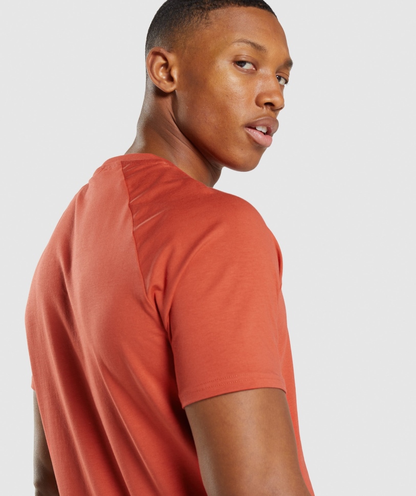 Gymshark Apollo Camo T-shirt Blazer κόκκινο