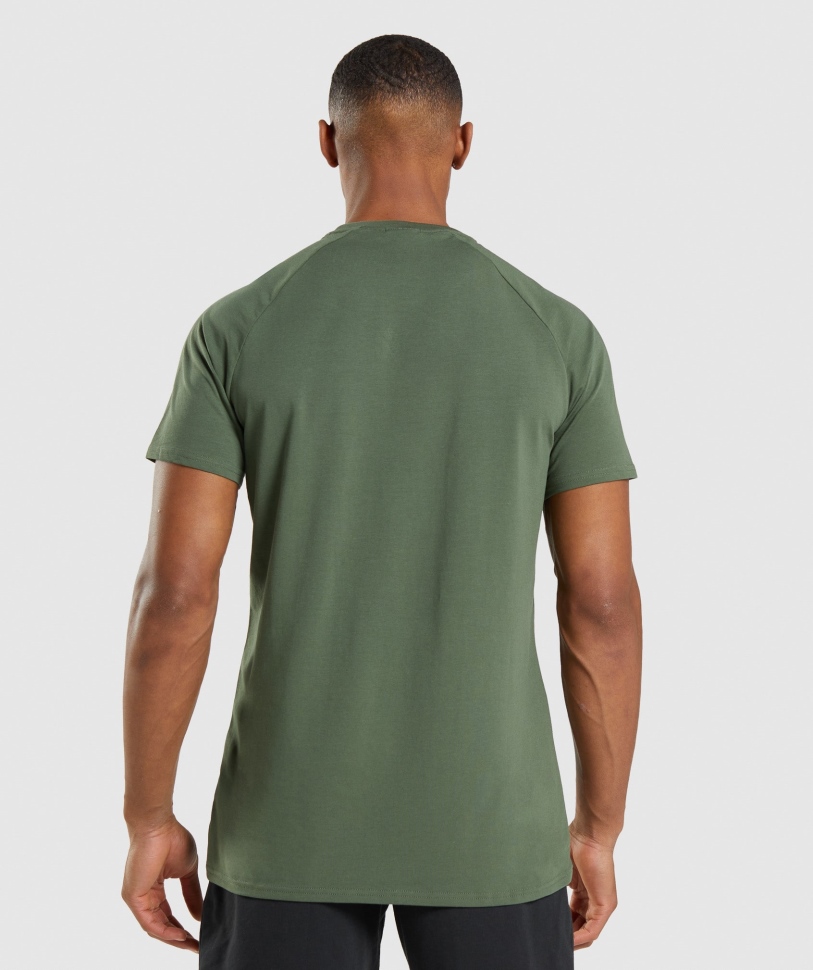 Gymshark Apollo Camo T-shirt Camo Green