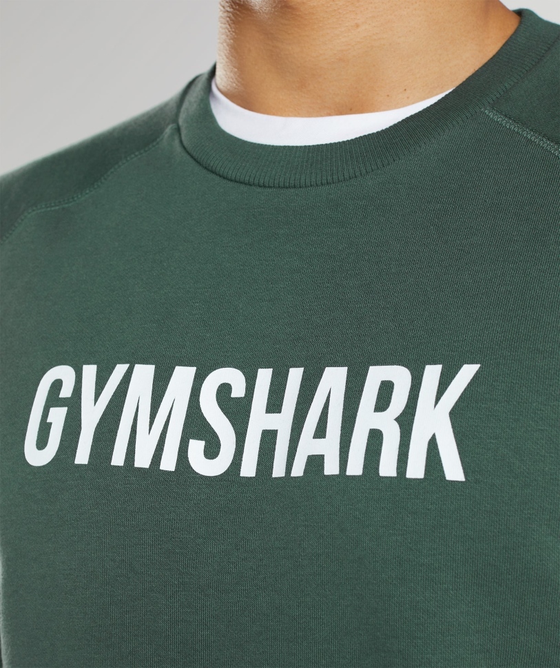 Gymshark Apollo Crew πράσινο οψιανό