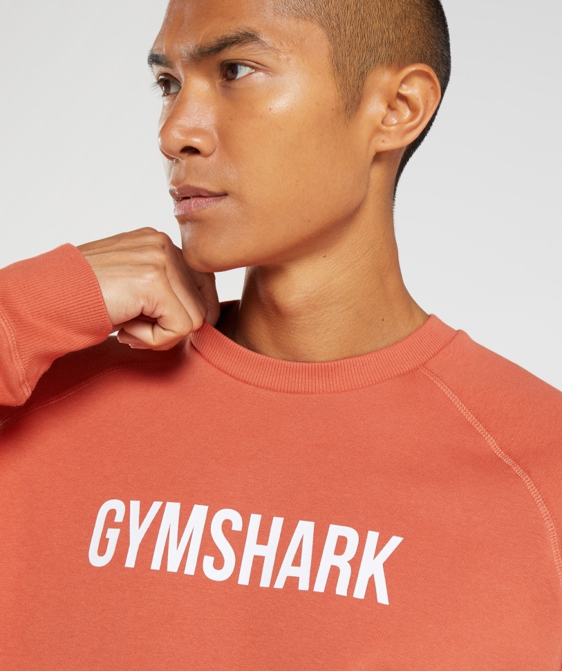 Gymshark Apollo Crew κόκκινο καταιγίδας