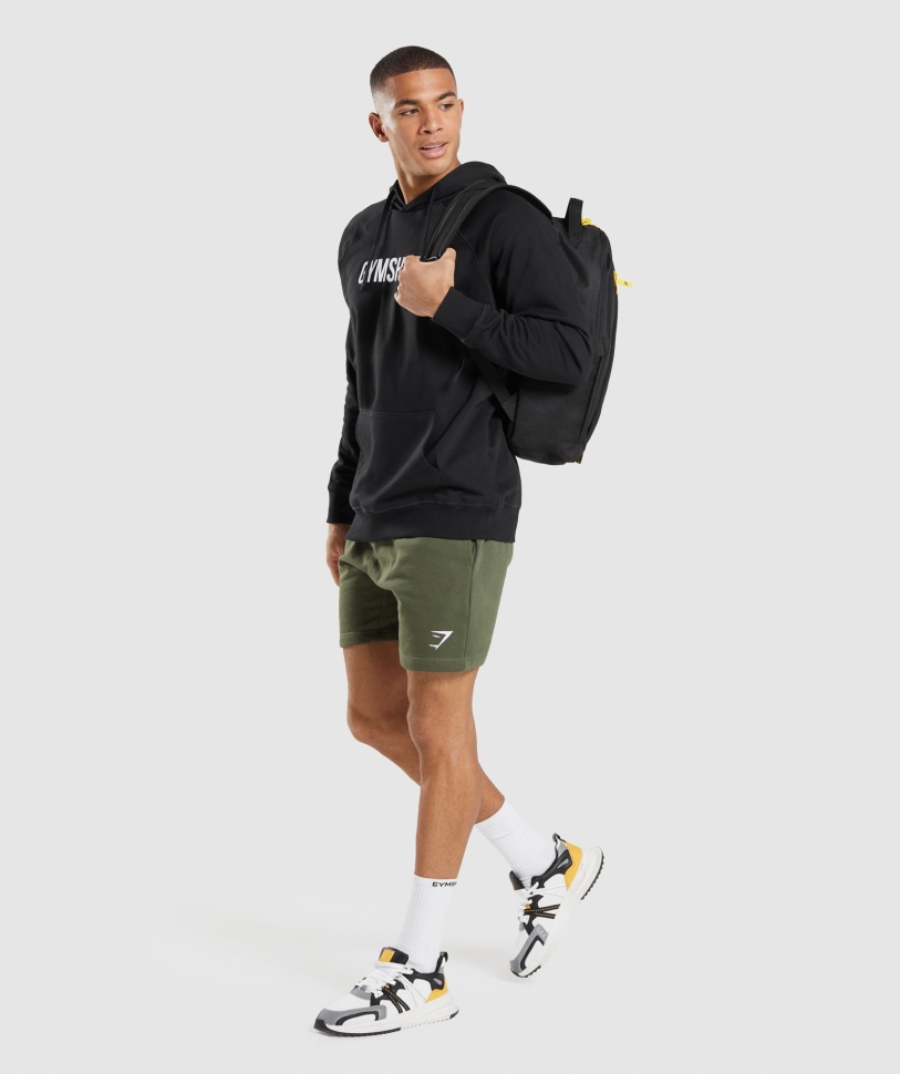 Gymshark Apollo Hoodie μαύρο