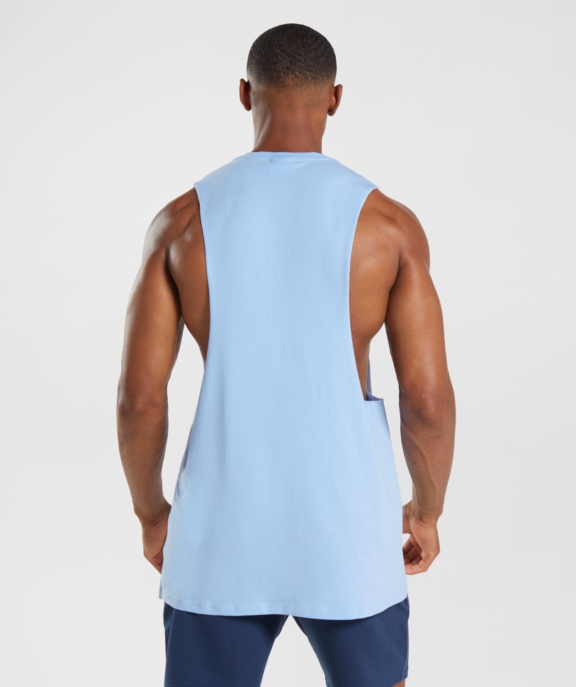 Gymshark Apollo Infill Drop ντεπόζιτο ντεπόζιτο μπλε φεγγαρόπετρα