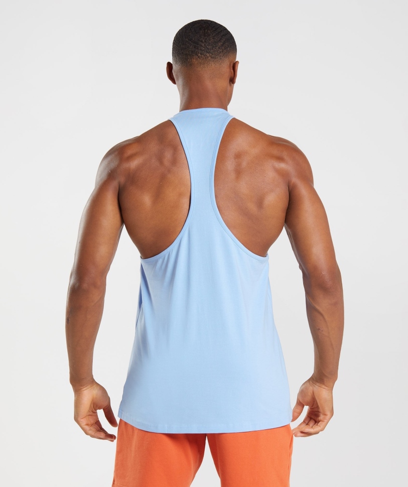 Gymshark Apollo Infill Stringer μπλε φεγγαρόπετρα