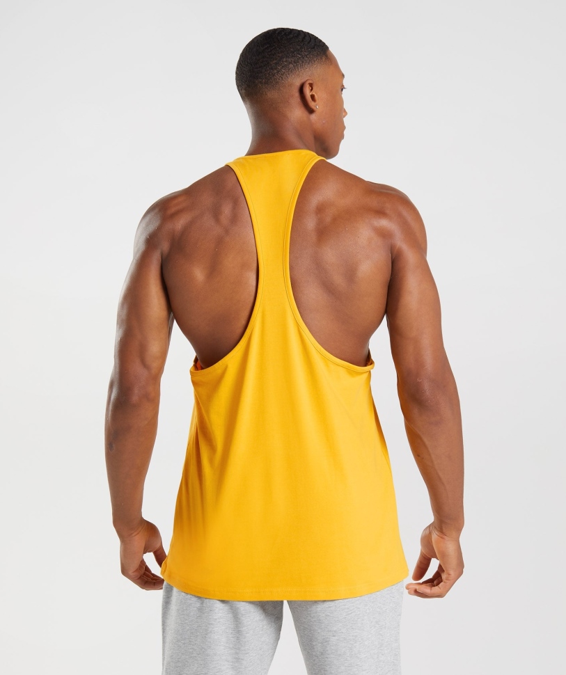 Gymshark Apollo Infill Stringer σαφράν κίτρινο