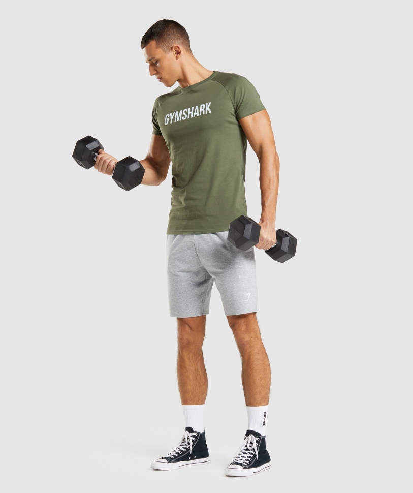 T-shirt Gymshark Apollo Core Olive
