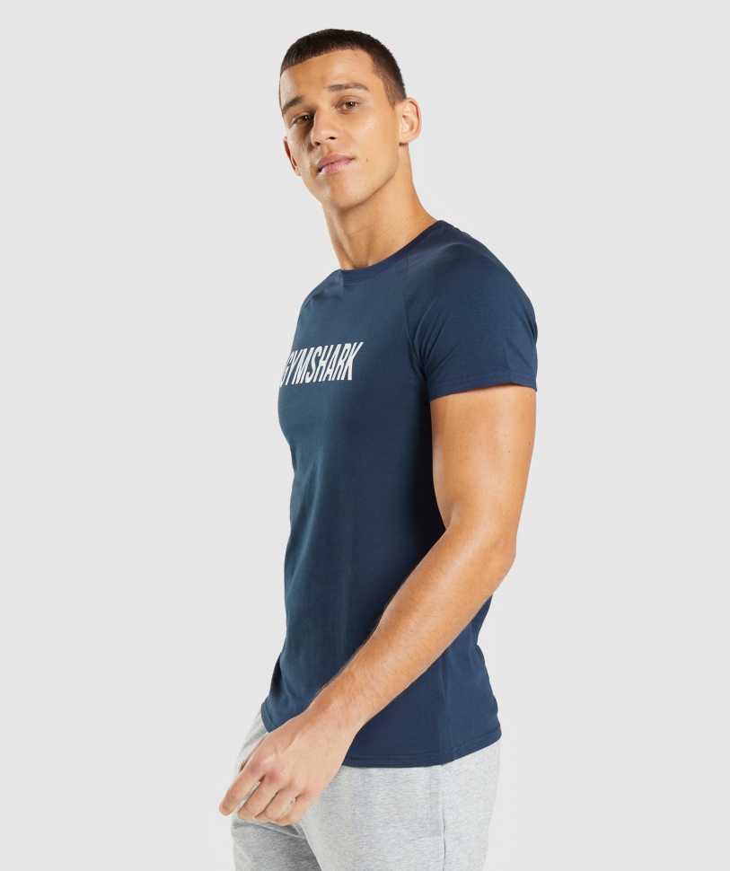 T-shirt Gymshark Apollo Navy