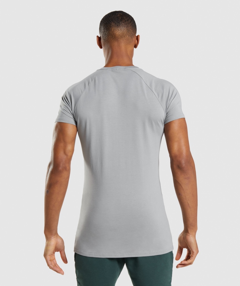 Gymshark Apollo T-shirt καπνιστό γκρι