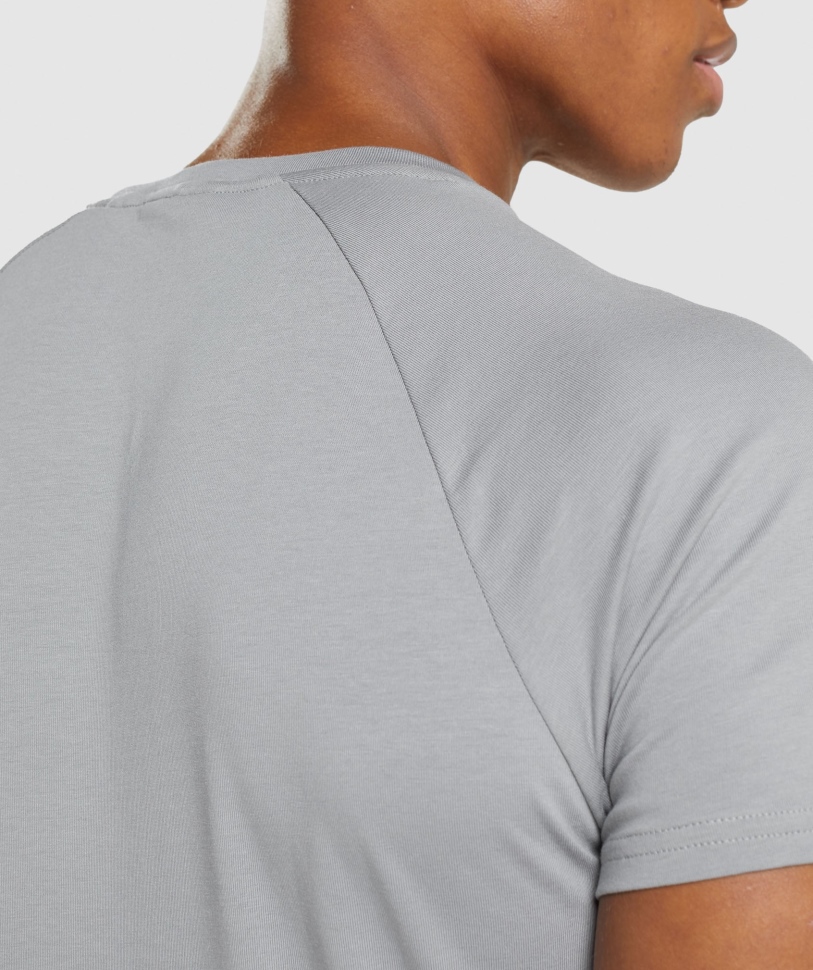 Gymshark Apollo T-shirt καπνιστό γκρι