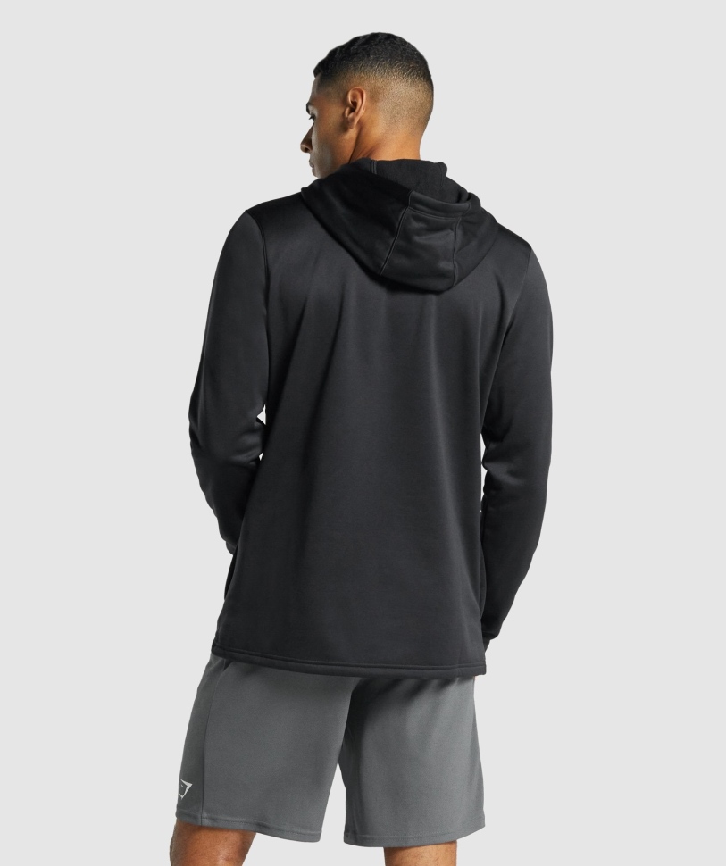 Μαύρο Hoodie άφιξης Gymshark