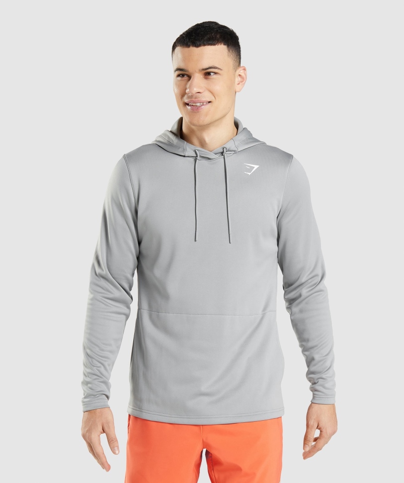 Hoodie άφιξης Gymshark Smokey Grey