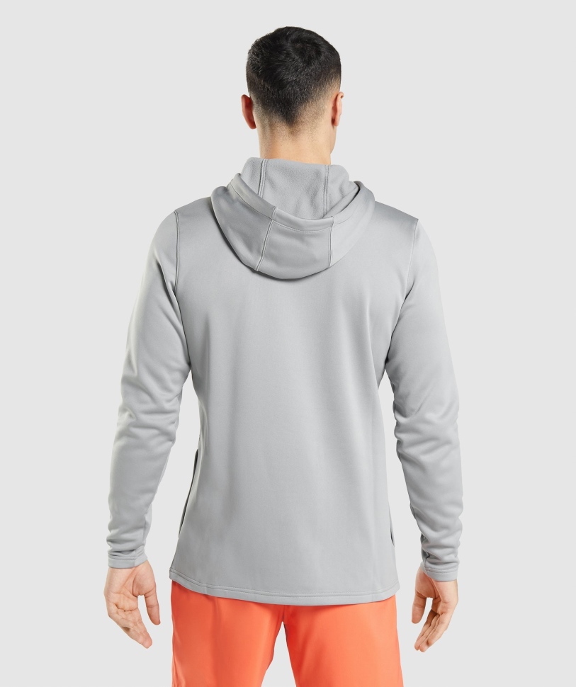 Hoodie άφιξης Gymshark Smokey Grey