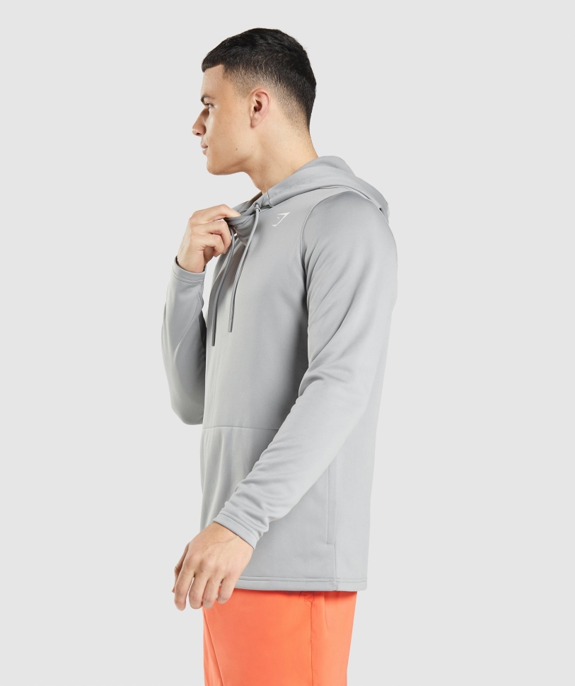 Hoodie άφιξης Gymshark Smokey Grey