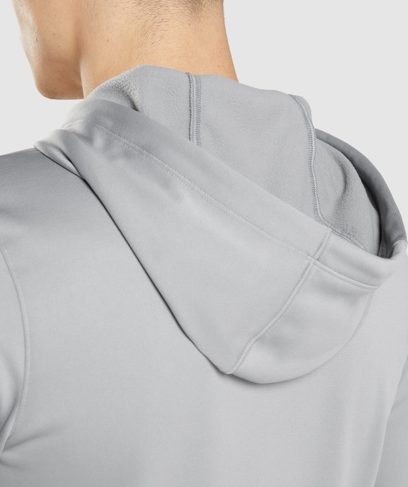 Hoodie άφιξης Gymshark Smokey Grey
