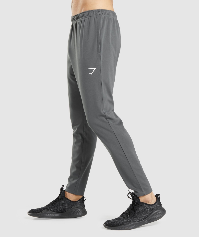 Gymshark άφιξη δεμένη Joggers ανθρακί γκρι