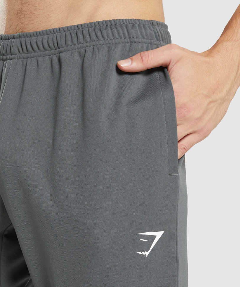 Gymshark άφιξη δεμένη Joggers ανθρακί γκρι