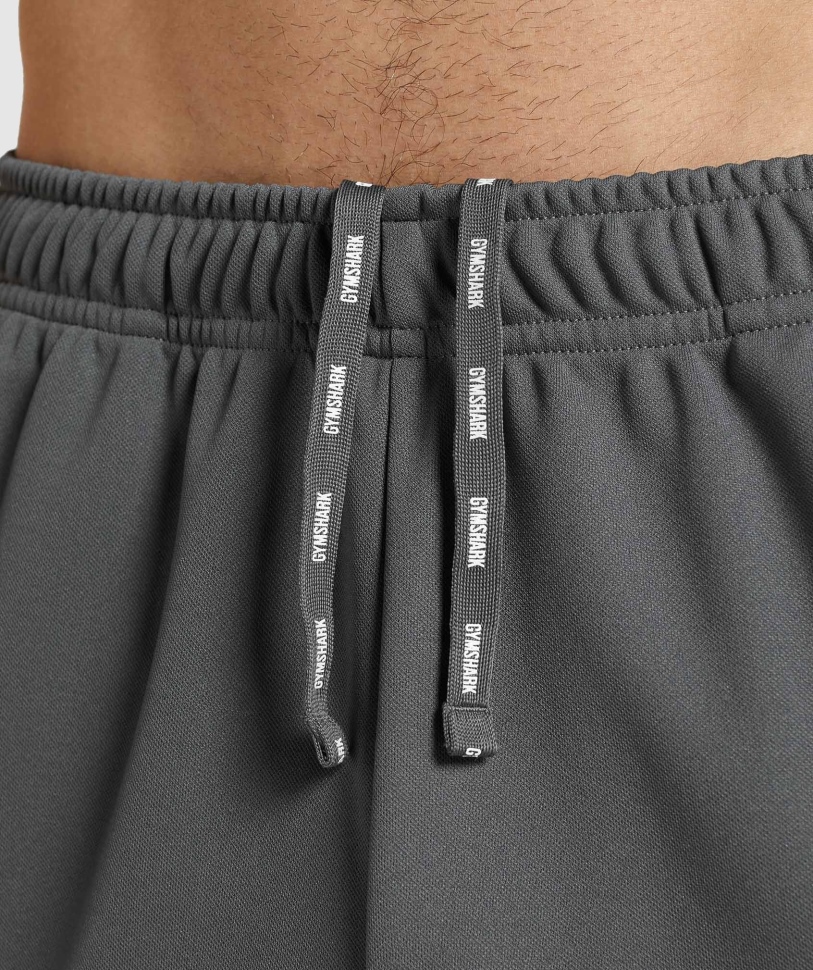 Gymshark άφιξη δεμένη Joggers ανθρακί γκρι