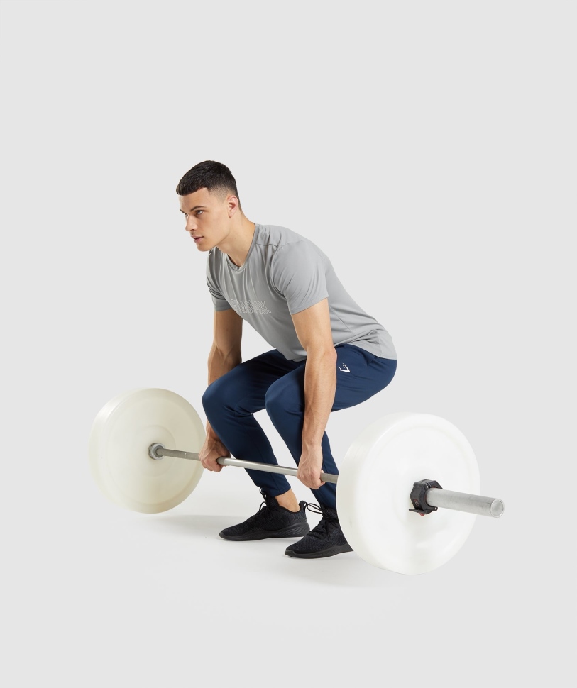 Gymshark άφιξη δεμένη Joggers ναυτικό