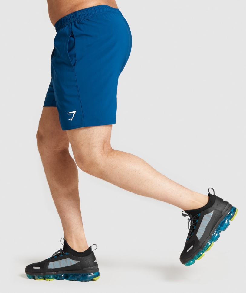 σορτς άφιξης Gymshark πετρόλ μπλε