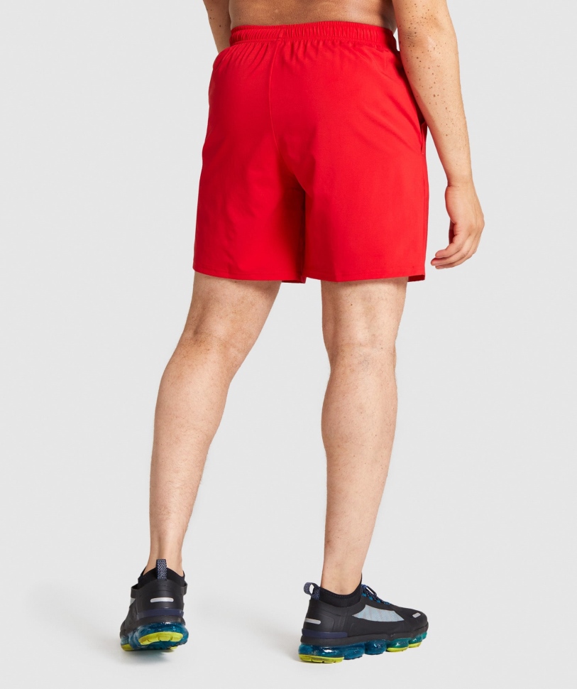 κόκκινο σορτς άφιξης Gymshark