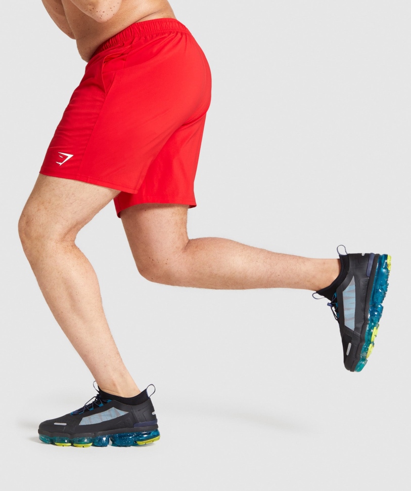 κόκκινο σορτς άφιξης Gymshark