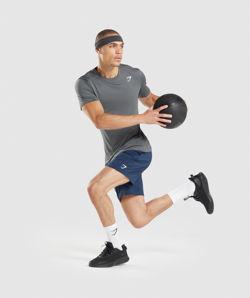 κάρβουνο μπλουζάκι άφιξης Gymshark