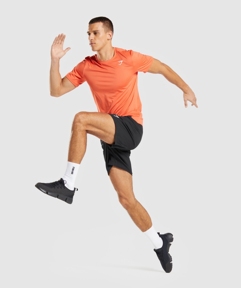 Gymshark άφιξης μπλουζάκι παπάγια πορτοκαλί