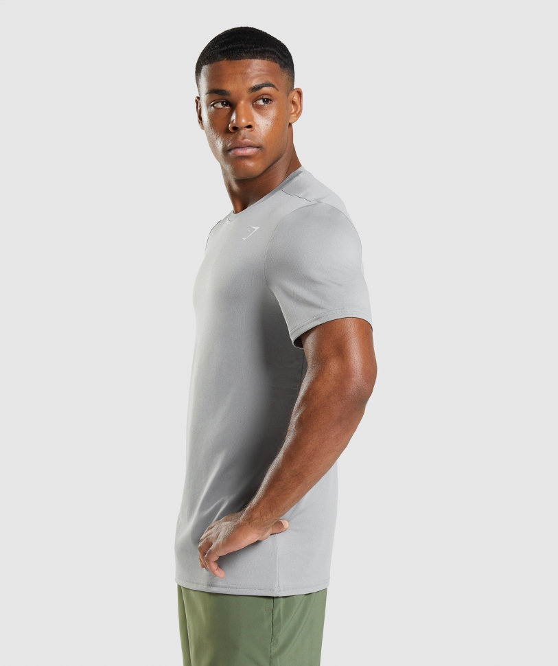 T-shirt άφιξης Gymshark Smokey γκρι