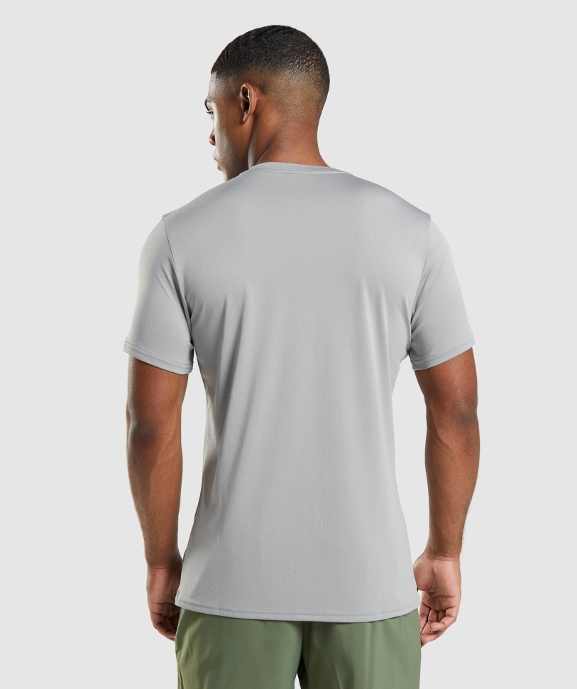 T-shirt άφιξης Gymshark Smokey γκρι