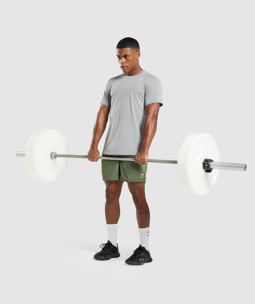 T-shirt άφιξης Gymshark Smokey γκρι