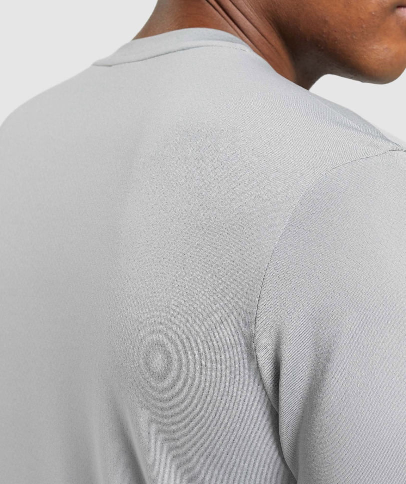 T-shirt άφιξης Gymshark Smokey γκρι