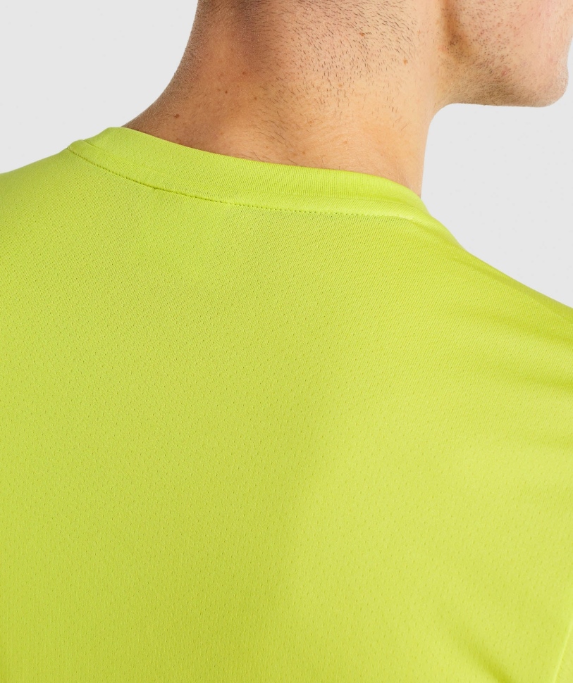 T-shirt άφιξης Gymshark κίτρινο