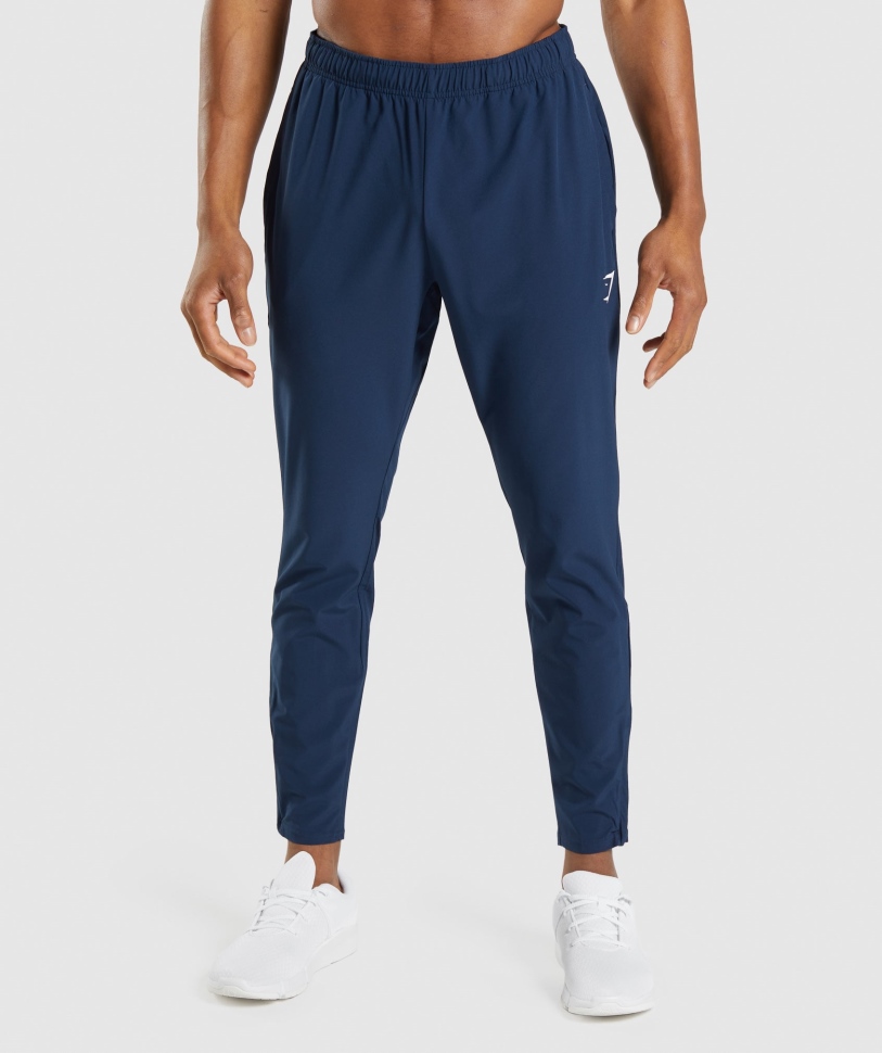 Gymshark άφιξη υφαντά Joggers ναυτικό