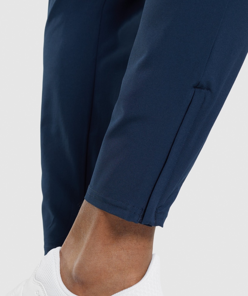 Gymshark άφιξη υφαντά Joggers ναυτικό