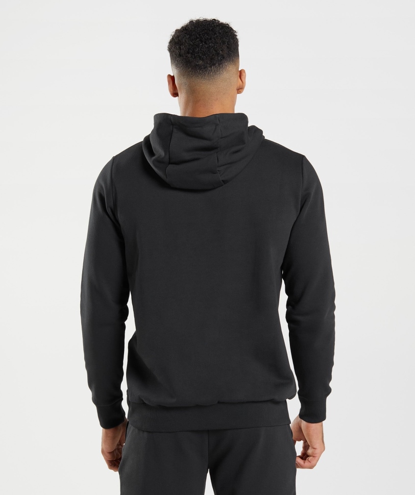 Gymshark Block Hoodie μαύρο
