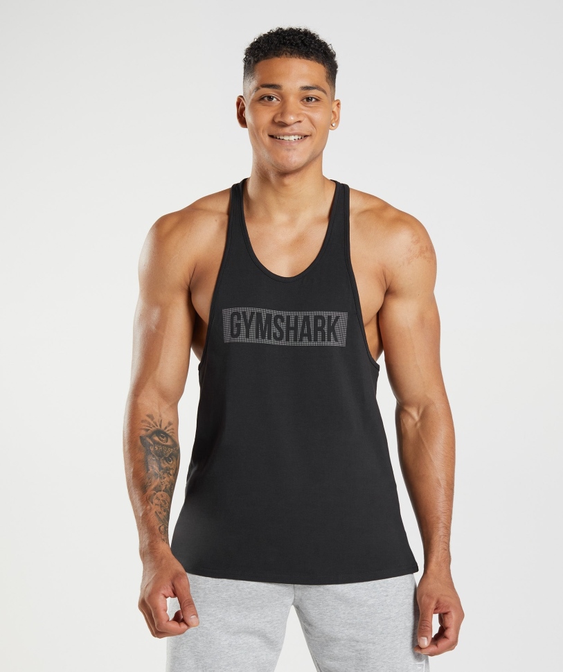Gymshark μπλοκ κορδόνι μαύρο