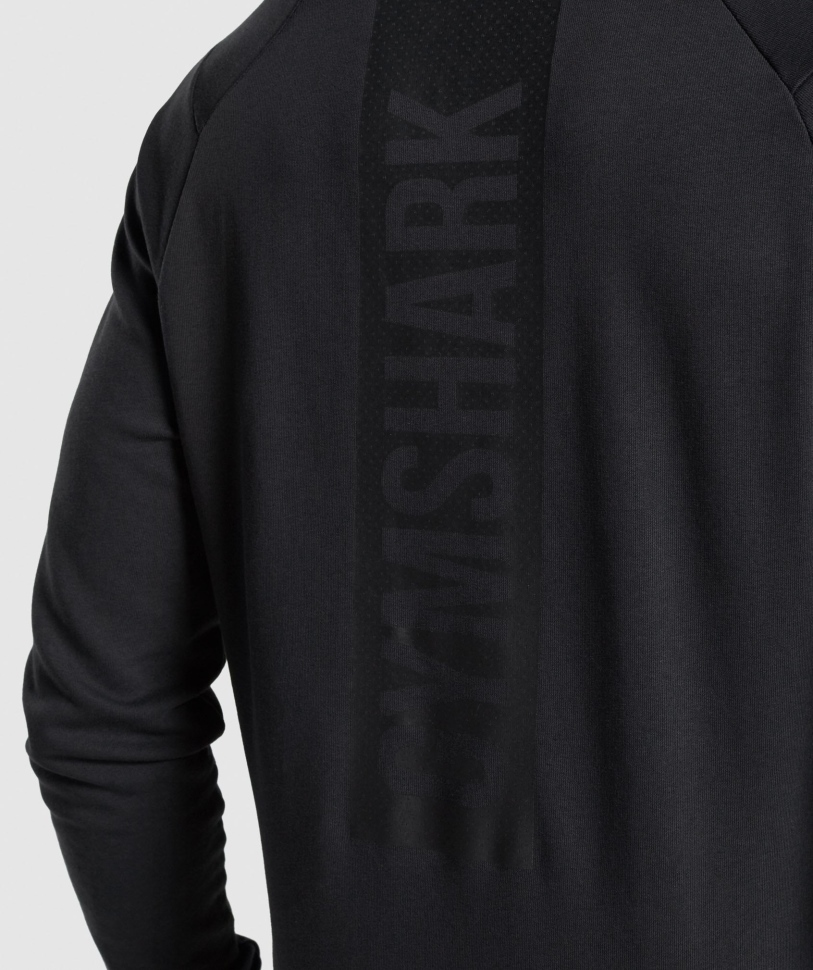 Gymshark τολμηρό μαύρο Hoodie