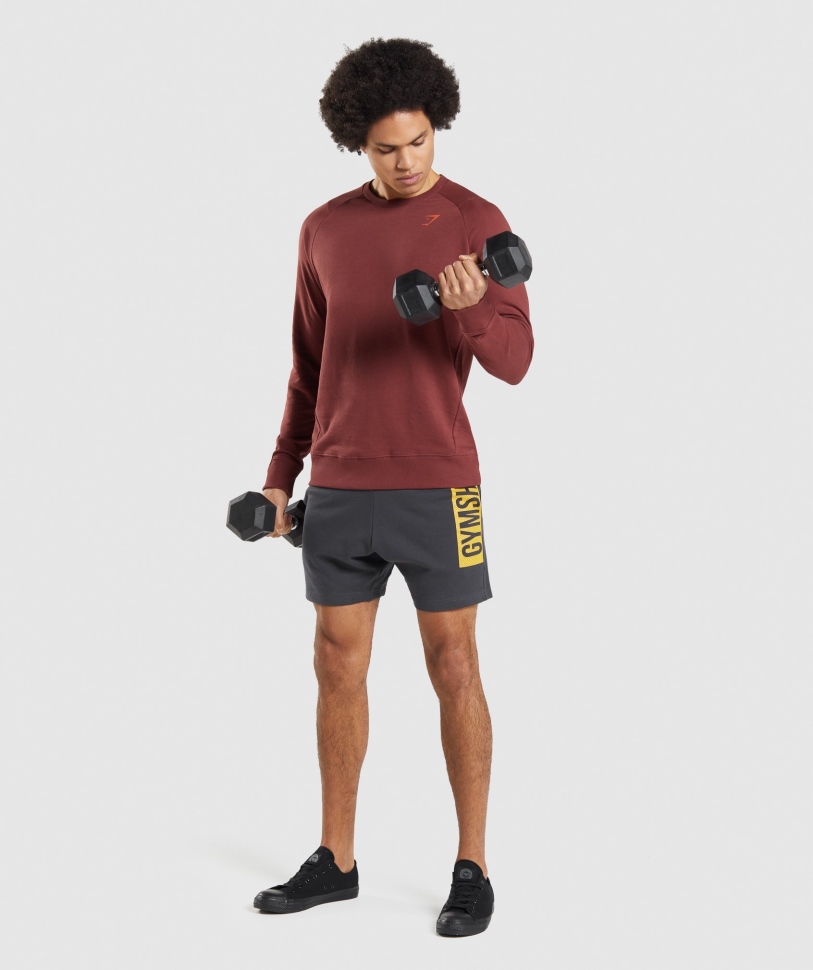 Gymshark τολμηρό σορτς Onyx γκρι