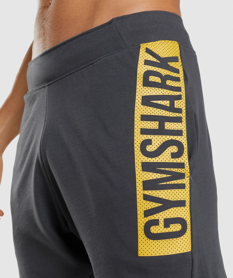 Gymshark τολμηρό σορτς Onyx γκρι