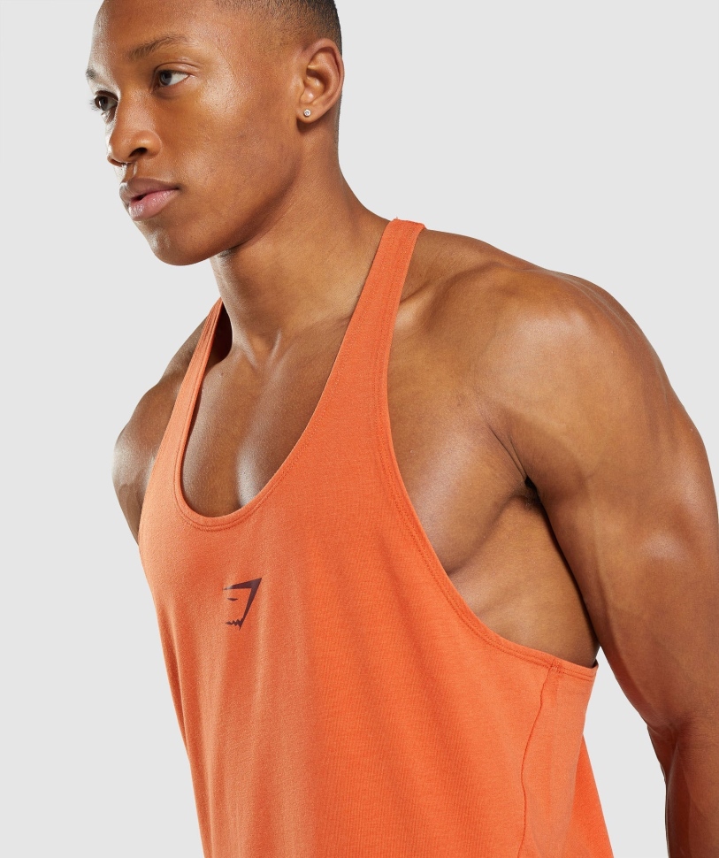 Gymshark Bold Stringer Clay πορτοκαλί