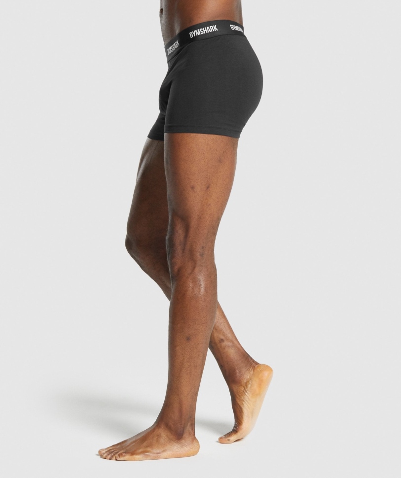 Gymshark Boxers 2pk μαύρο