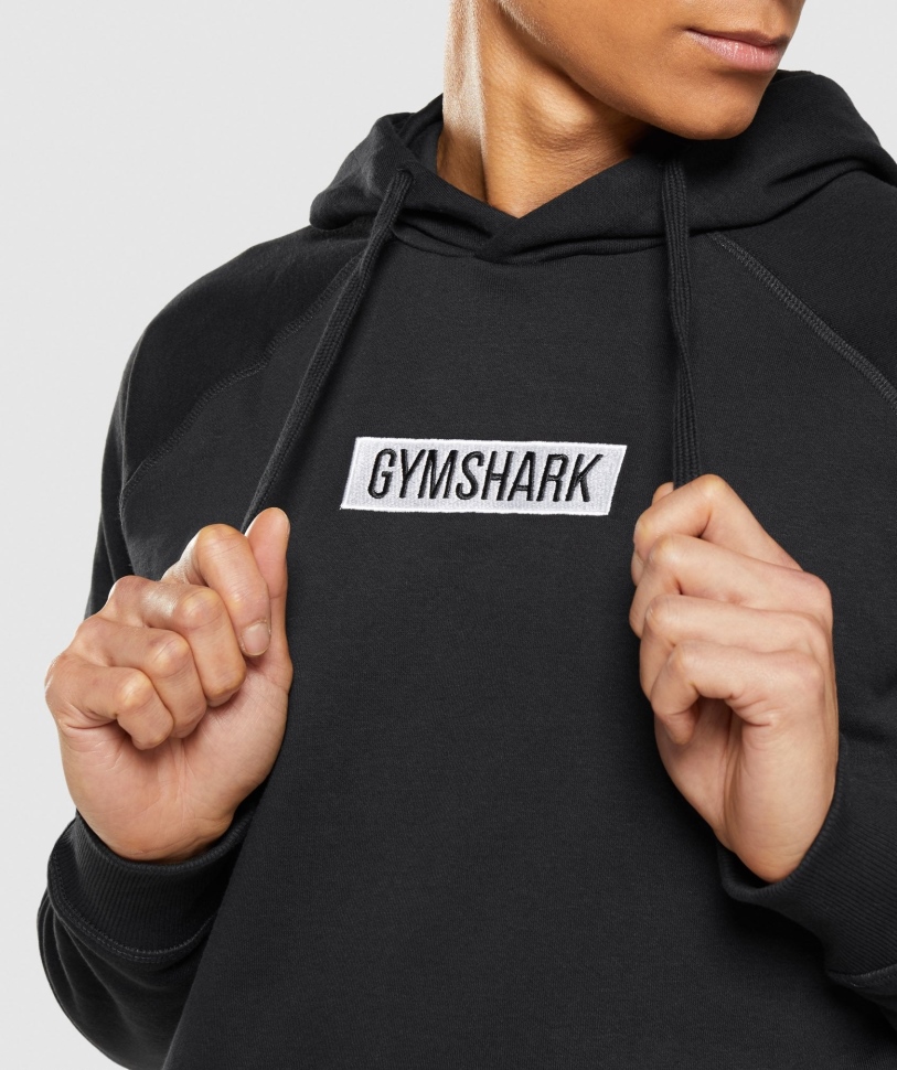 Gymshark Central Hoodie μαύρο
