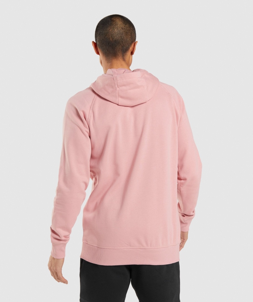 Gymshark Central Hoodie ροζ