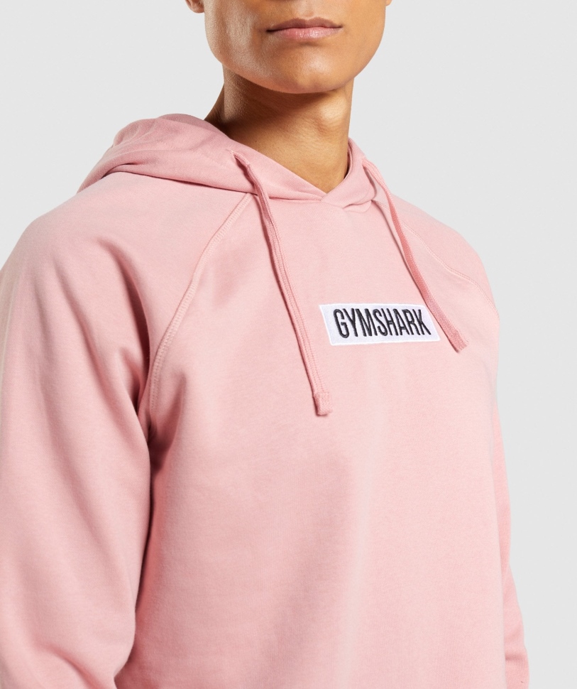 Gymshark Central Hoodie ροζ