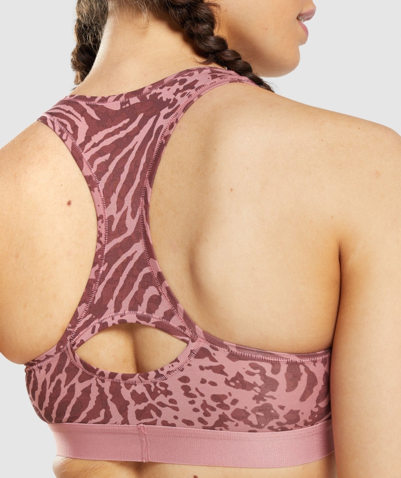 Gymshark Cotton Bralette Alice Pink