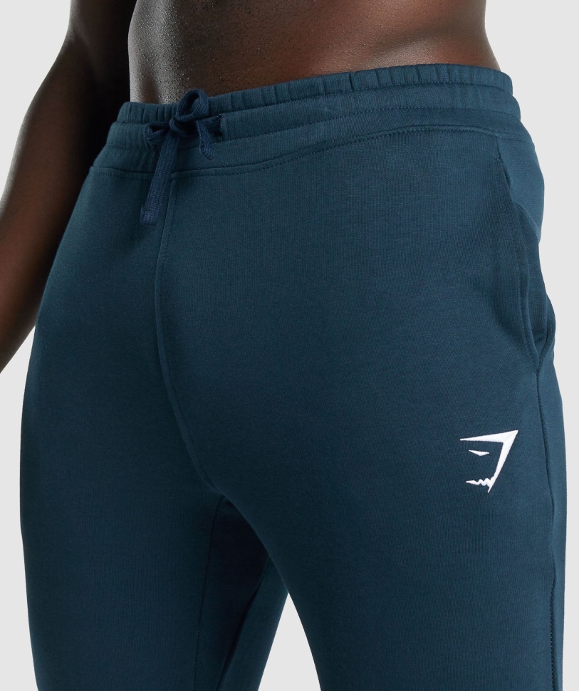 Gymshark Crest Joggers Navy
