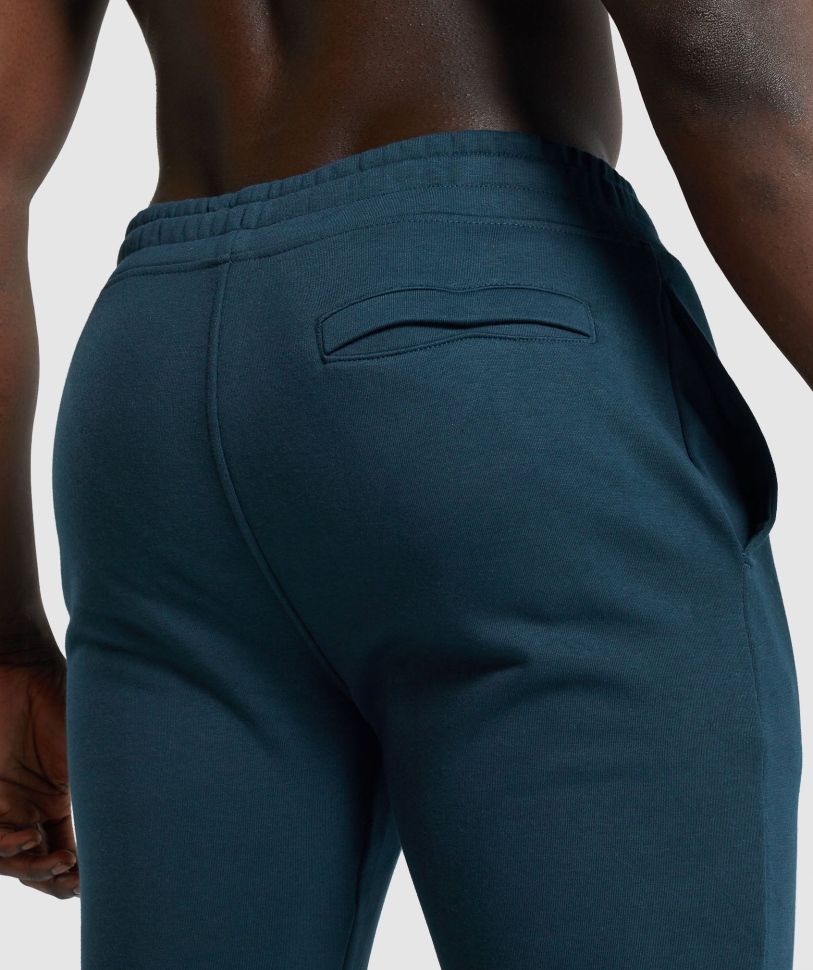 Gymshark Crest Joggers Navy