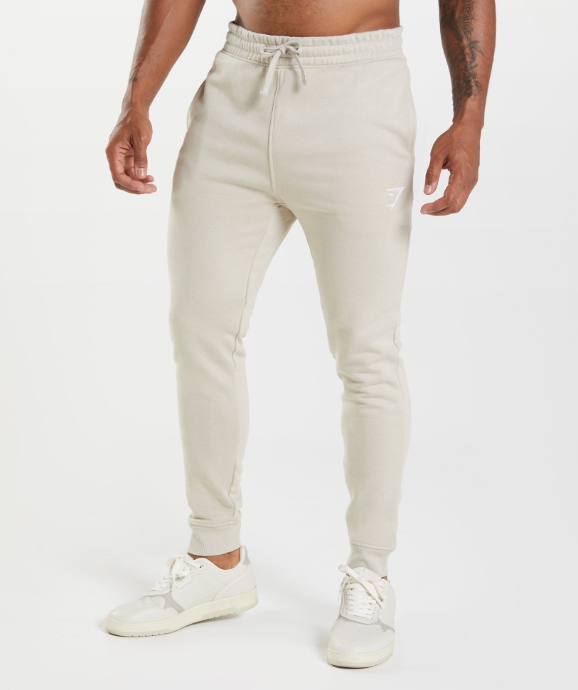Gymshark Crest Joggers βότσαλο γκρι